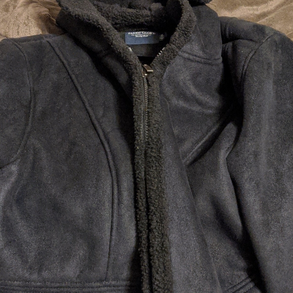 Faded Glory hooded zip coat - Picture 7 of 10
